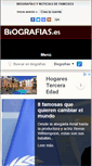 Mobile Screenshot of biografias.es